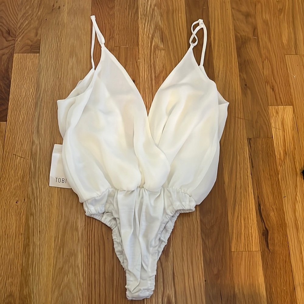 White Tobi Bodysuit